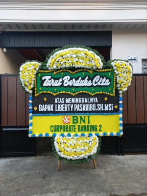 Papan Bunga Duka di Suboh