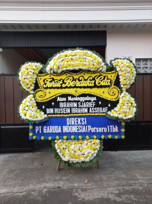 Papan Bunga Duka di Suboh