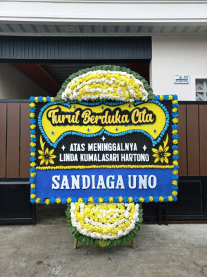 Papan Bunga Duka di Suboh