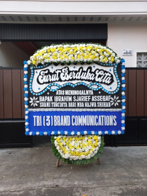 Papan Bunga Duka di Suboh